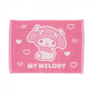 Hello Kitty My Melody Mini Cotton Bath Mat Pink | AU_HK64702