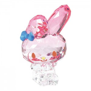 Hello Kitty My Melody Mini Facets Figurine Pink | AU_HK29704