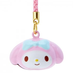 Hello Kitty My Melody Mini Mascot Bell Charm Pink | AU_HK82753