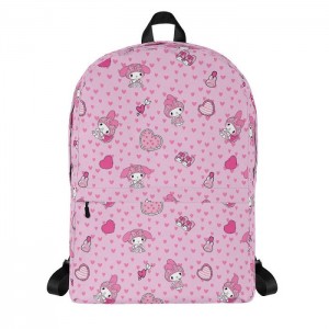 Hello Kitty My Melody Sleepover All-over Print Pink | AU_HK97688