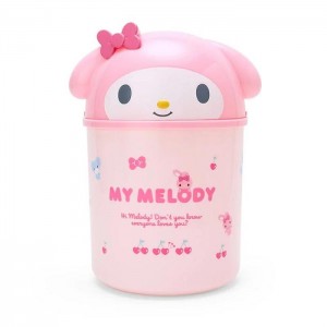 Hello Kitty My Melody Tidy Trash Bin Pink | AU_HK58956