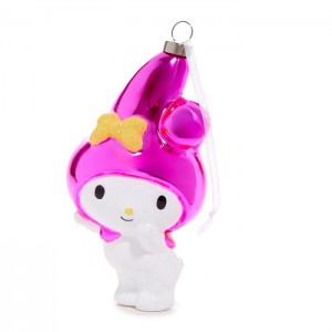 Hello Kitty My Melody x Kat + Annie Glass Ornament Pink | AU_HK40041