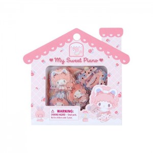 Hello Kitty My Sweet Piano 43-pc Mini Sticker Pack (My Little Treasure Series) Pink | AU_HK69538
