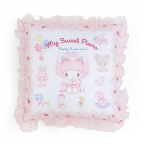 Hello Kitty My Sweet Piano Throw Pillow (My Little Treasure Series) Pink | AU_HK92703