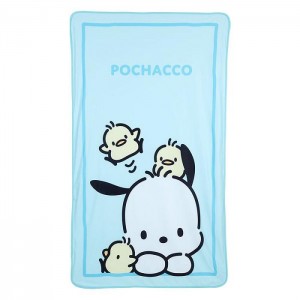 Hello Kitty Pochacco Cool and Comfy Throw Blanket Blue | AU_HK69566