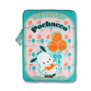 Hello Kitty Pochacco x Sonix Puffy Laptop Sleeve Green | AU_HK88356