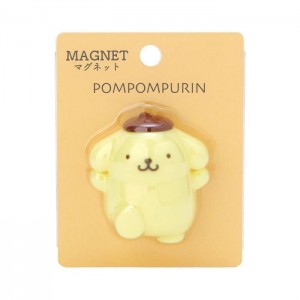 Hello Kitty Pompompurin Mini Mascot Magnet Yellow | AU_HK49945