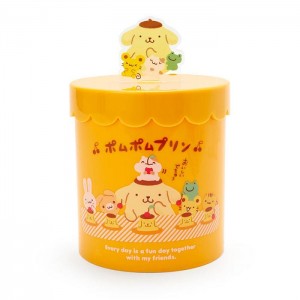 Hello Kitty Pompompurin Storage Canister (Team Pudding Series) Yellow | AU_HK54100