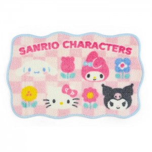 Hello Kitty Sanrio Characters Accent Rug (Pastel Check Series) Multicolor | AU_HK80037