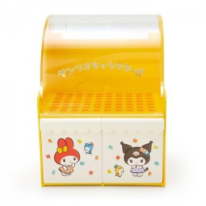 Hello Kitty Sanrio Characters Mini Yellow Storage Chest (Retro Room Series) Yellow | AU_HK29593